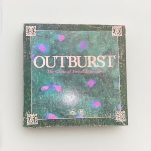 VINTAGE OUTBURST 1988 Board Game, Complete & Great Condition